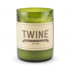 Twine Grapevine™ Upcycled Wine Bottle Unscented Designer Candle TWNE1185